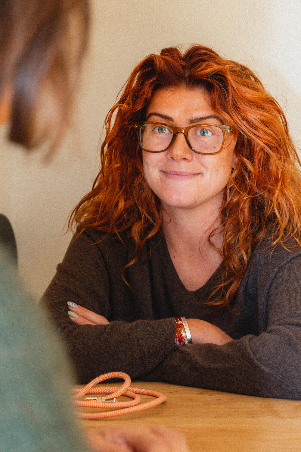 Type B læsebriller - Moss